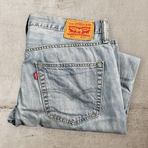 Levis 559 Relaxed Fit Light Wash Jeans Mens 34x30 Blue Denim Straight Fit Y2K
